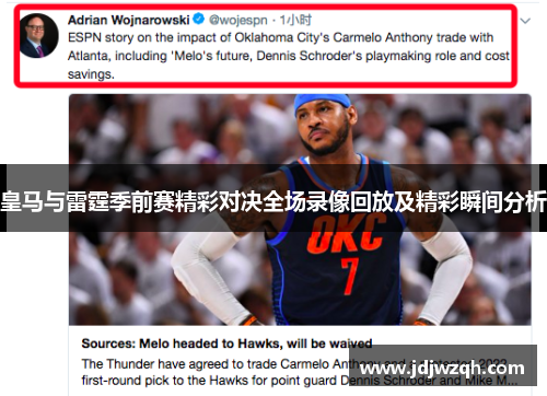 皇马与雷霆季前赛精彩对决全场录像回放及精彩瞬间分析